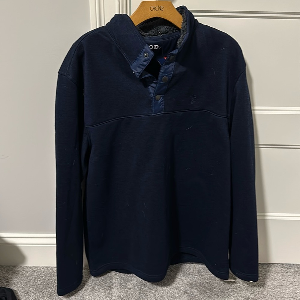 NEW WITH TAGS Izod Blue Quarter Zip